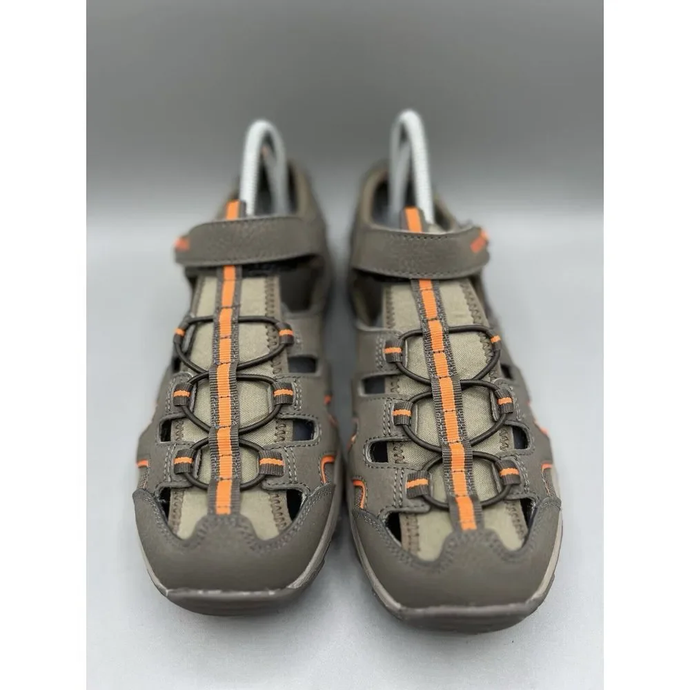 MERRELL Select Fresh Sandals Womens Size 7W Tan Orange Cushion Beach Swim Casual